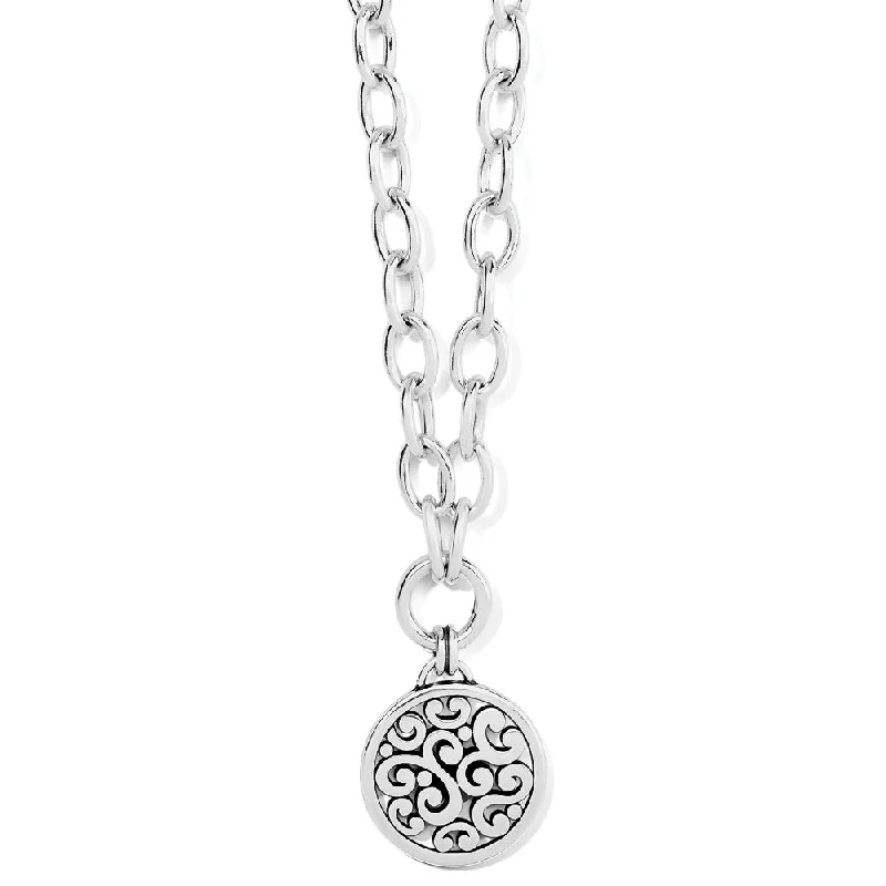 Brighton Contempo Medallion Charm Necklace