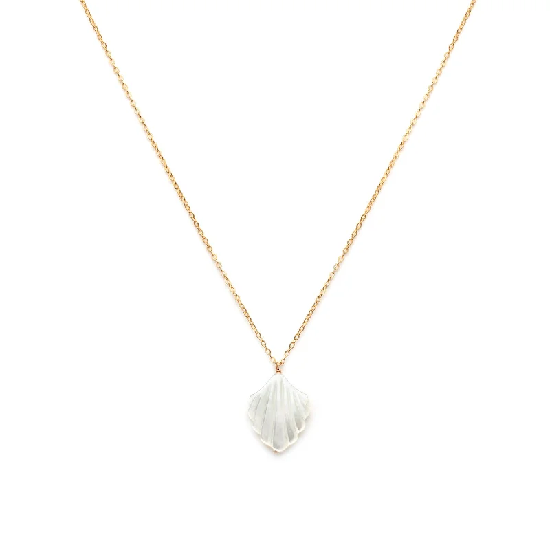 Coquille Necklace | Pearl