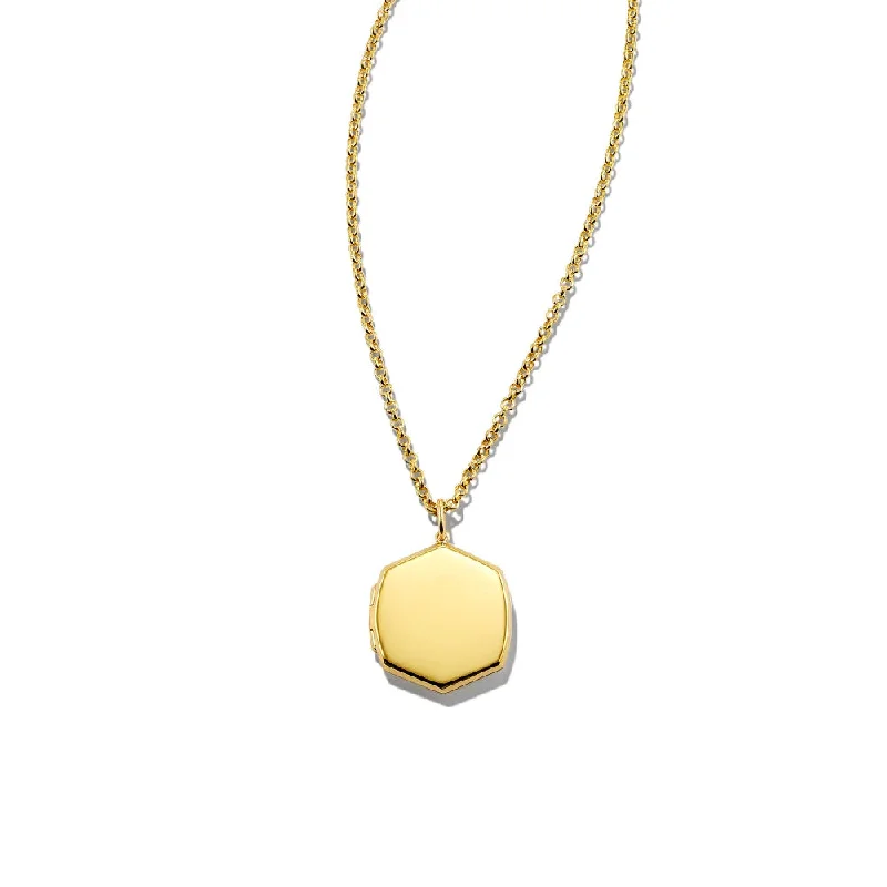 Kendra Scott Davis Locket Charm Necklace