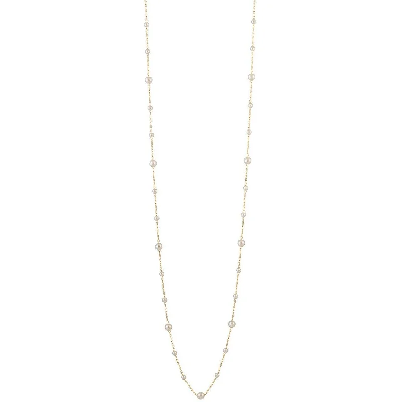 Long Pearl Necklace