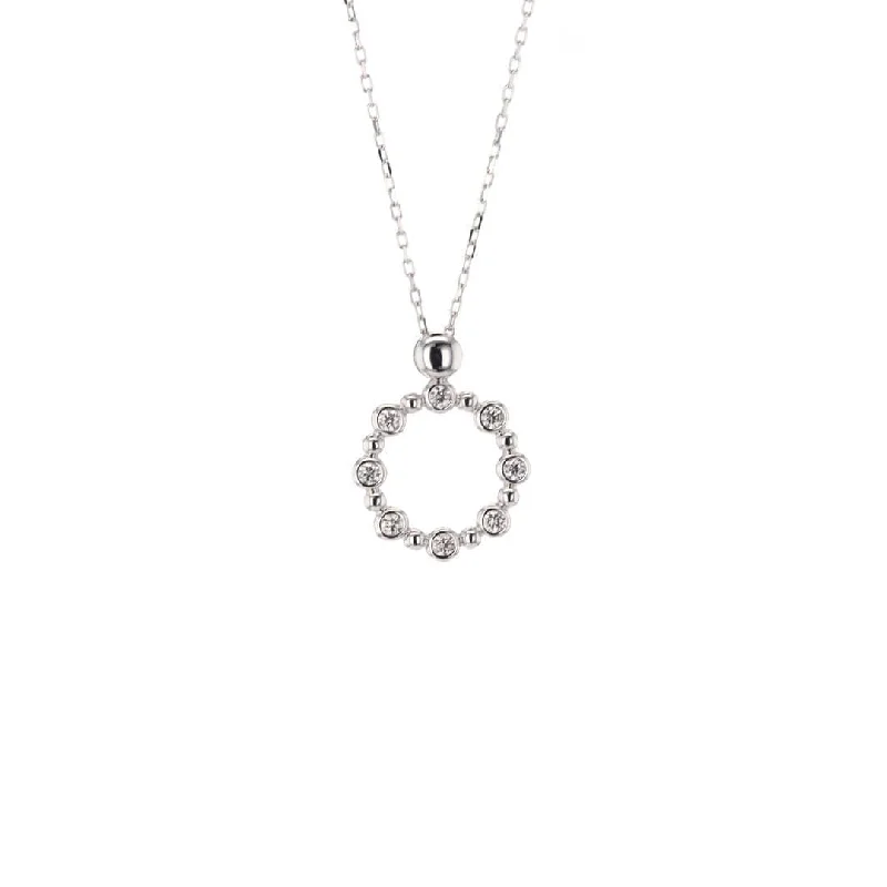 18" 0.27 ctw Diamond Pendant Necklace