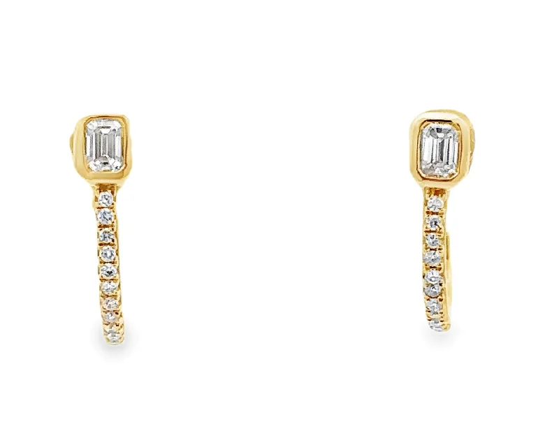 Diamond Hoop/Dangle/Drop Earring