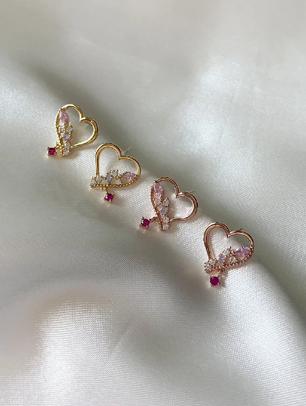 Heart Studs