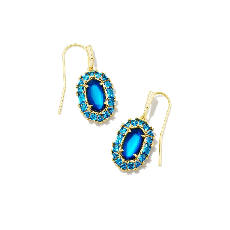 Kendra Scott Lee Crystal Frame Drop Earrings