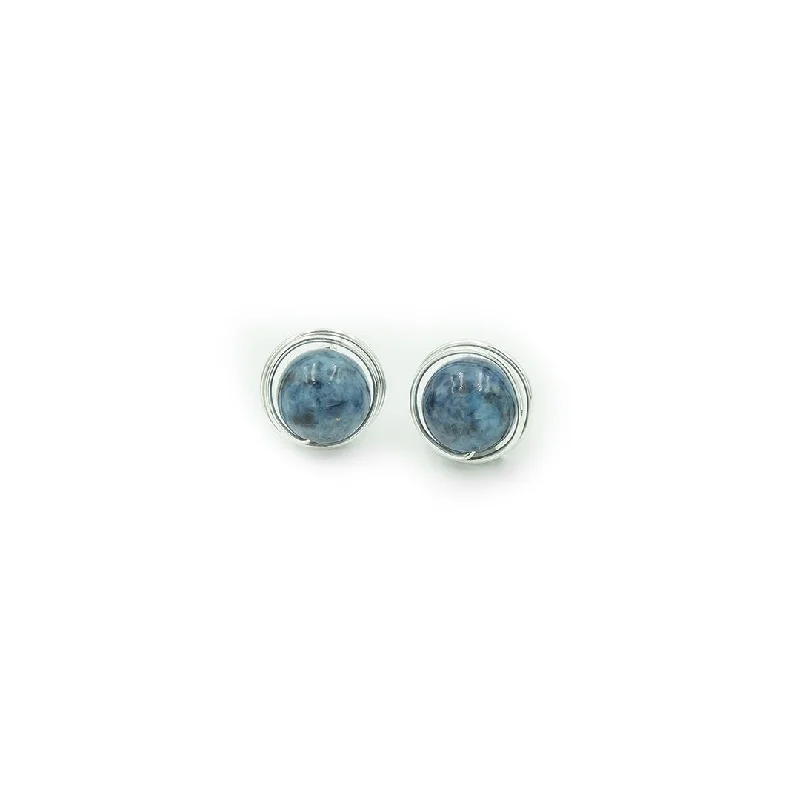 Sterling Silver Denim Blue Nests