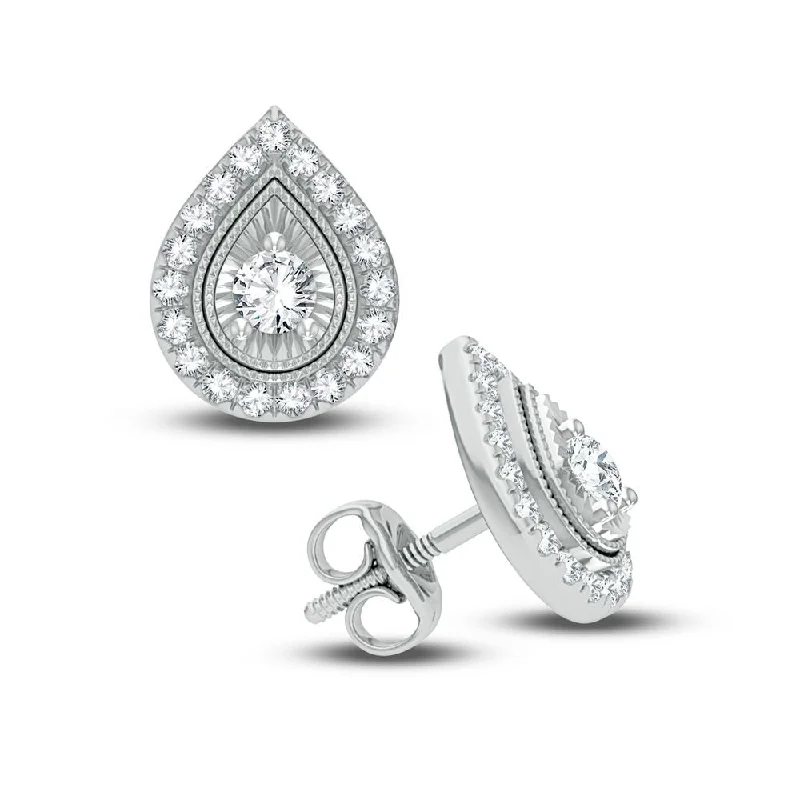 10K 0.50ct Diamond Earring