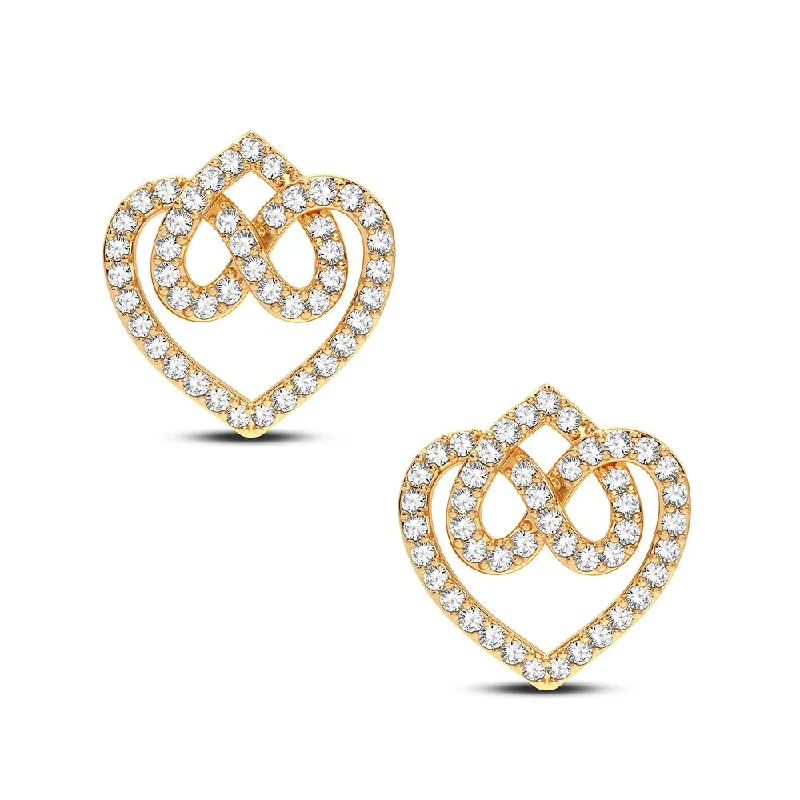 14K 0.40CT Diamond Earring