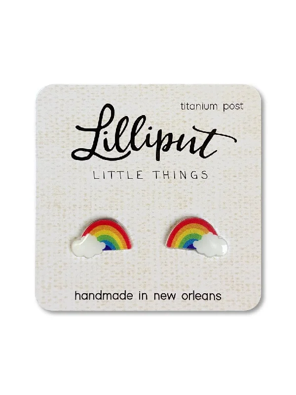 Rainbow & Cloud Posts by Lilliput Little Things