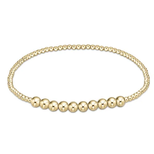 enewton Extends-Classic Gold Beaded Bliss Bead Bracelet-Gold