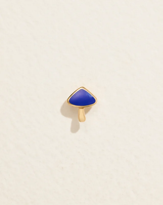 Inlay Mushroom Stud