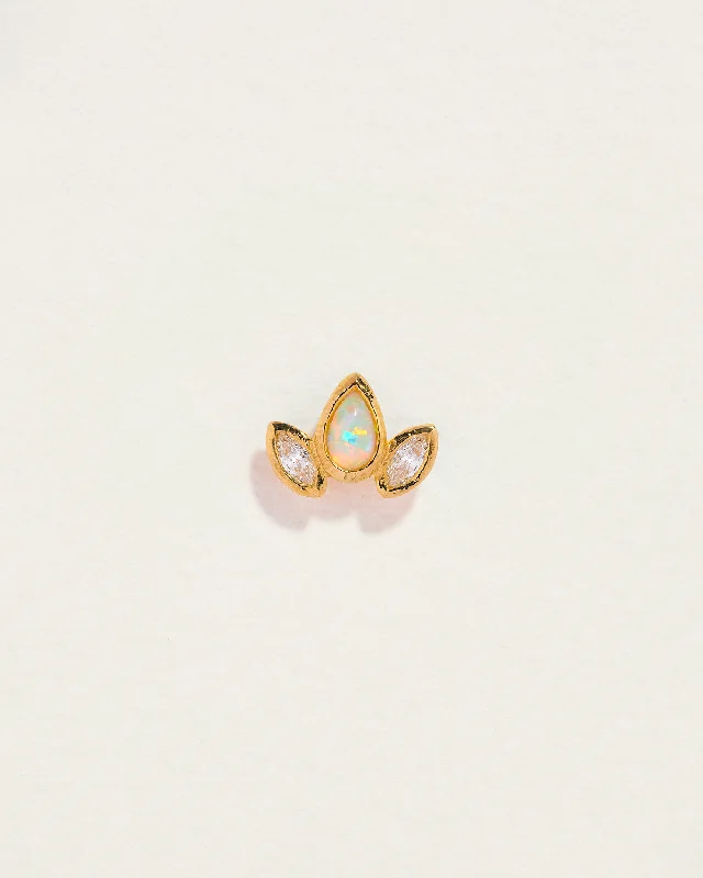 Marquise Pear Stud