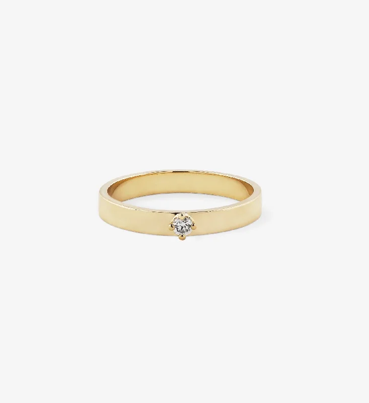 Diamond Stacking Ring 0.06