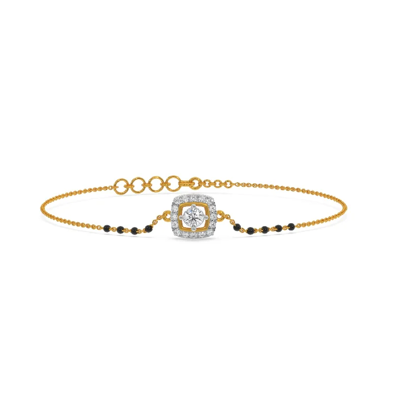 Rovanna Solitaire Mangalsutra Bracelet