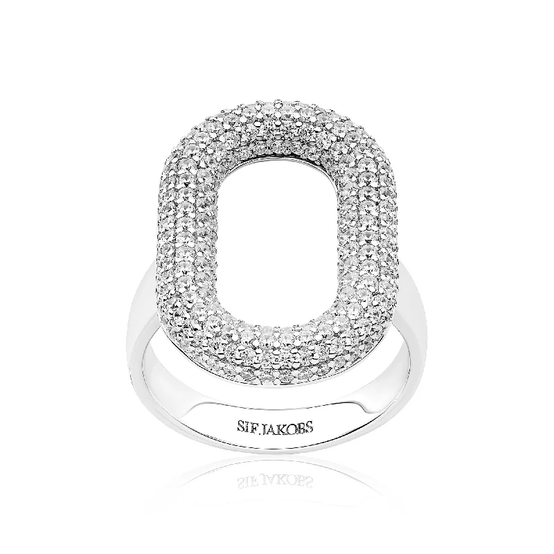 Capri Silver Ring w. Zirconia