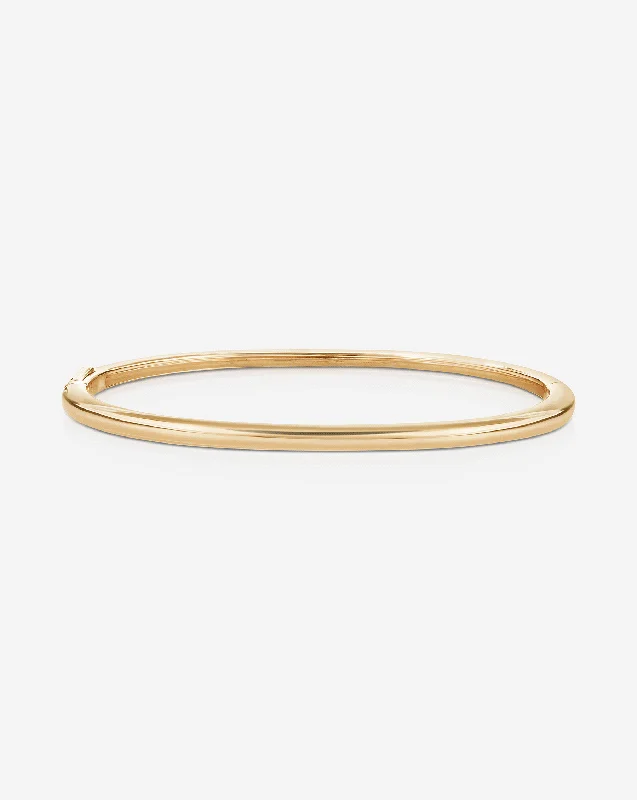 Stackable Gold Cloud Bangle