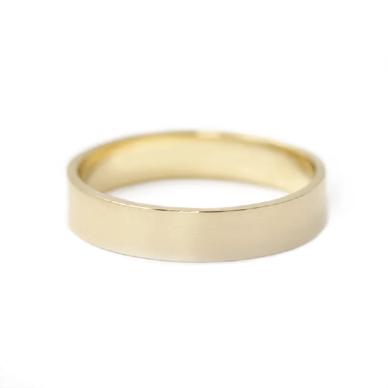 Wide Basic Wedding Band